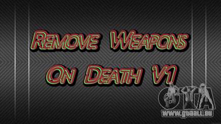 Remove Weapons On Death V1 für GTA 4