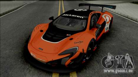 McLaren 650S GT3 [HQ] für GTA San Andreas