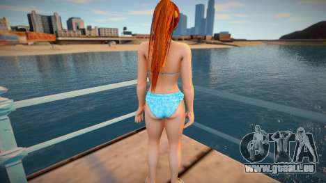 Kasumi turquoise bikini pour GTA San Andreas