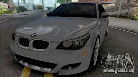 BMW M5 E60 2009 (SA Lights) pour GTA San Andreas