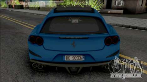 Ferrari GTC4Lusso (Italian Plate) pour GTA San Andreas