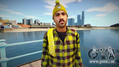 New lsv2 yellow shirt pour GTA San Andreas