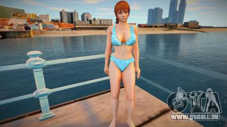 Kasumi turquoise bikini für GTA San Andreas
