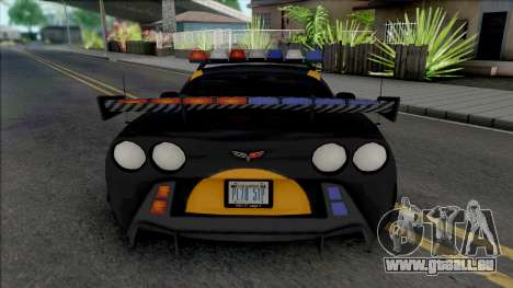 Chevrolet Corvette C6 (Cross from NFS MW Intro) pour GTA San Andreas