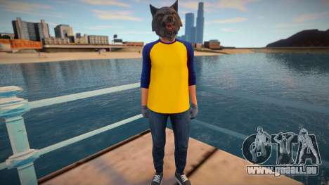 Wolf man from GTA Online pour GTA San Andreas