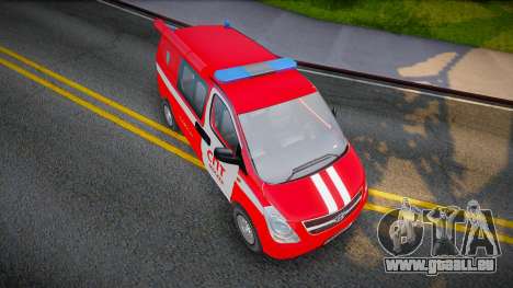 Hyundai H-1 Starex Feuerwehr Russland für GTA San Andreas