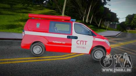 Hyundai H-1 Starex Feuerwehr Russland für GTA San Andreas