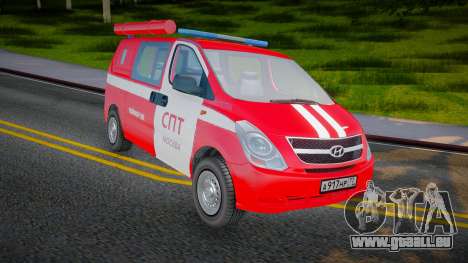 Hyundai H-1 Starex Feuerwehr Russland für GTA San Andreas