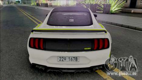 Ford Mustang RTR Spec 5 2021 pour GTA San Andreas