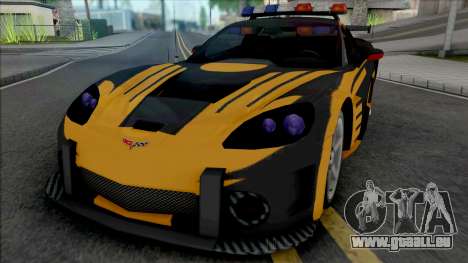 Chevrolet Corvette C6 (Cross from NFS MW Intro) pour GTA San Andreas