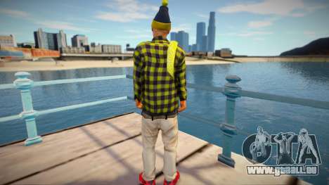 New lsv2 yellow shirt pour GTA San Andreas