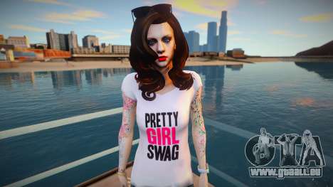 Pretty girl Swag style pour GTA San Andreas