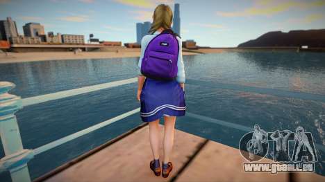 Monica - Spring School Wear für GTA San Andreas