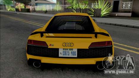 Audi R8 V10 2019 (SA Style) pour GTA San Andreas