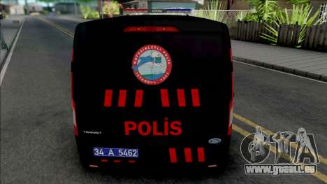Ford Transit 2018 Police Dolphin Force für GTA San Andreas