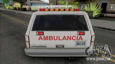 Rancher 90s Chilean Ambulance für GTA San Andreas