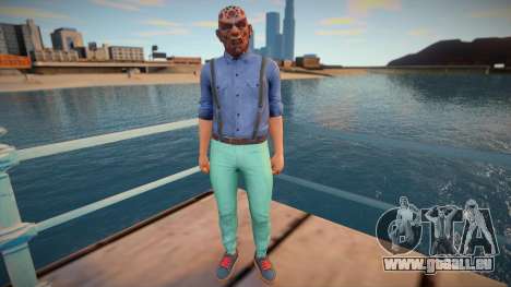 Dude in scary mask from DLC Halloween GTA Online für GTA San Andreas
