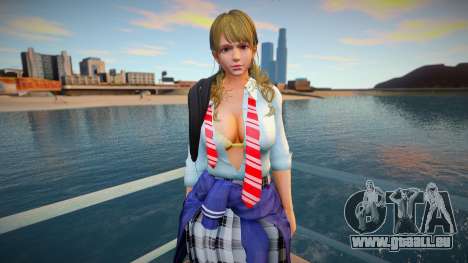 Monica - Spring School Wear für GTA San Andreas