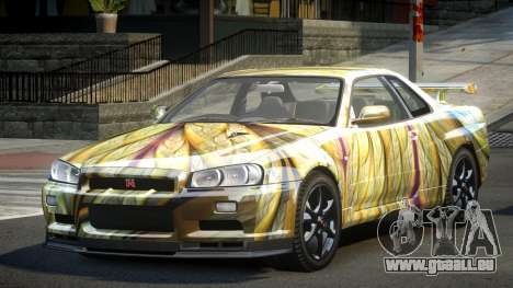 Nissan Skyline PSI R34 US S4 pour GTA 4