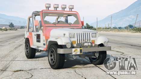 Jeep Wrangler Jurassic Park (YJ) 〡add-on v0.2