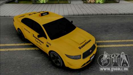 Vapid Torrence Taxi Downtown pour GTA San Andreas