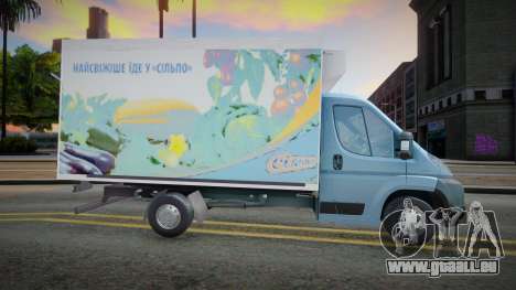 Peugeot Boxer Silpo pour GTA San Andreas