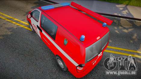 Hyundai H-1 Starex Feuerwehr Russland für GTA San Andreas