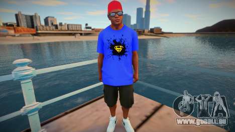 Franklin new style pour GTA San Andreas
