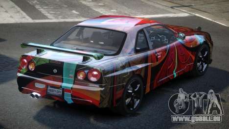 Nissan Skyline PSI R34 US S3 pour GTA 4