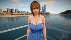 Misaki Denim Dress Skin für GTA San Andreas