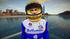 Ayrton Senna da Silva Skin Rothmans Team William pour GTA San Andreas