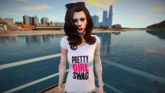 Pretty girl Swag style für GTA San Andreas