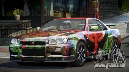 Nissan Skyline PSI R34 US S3 pour GTA 4