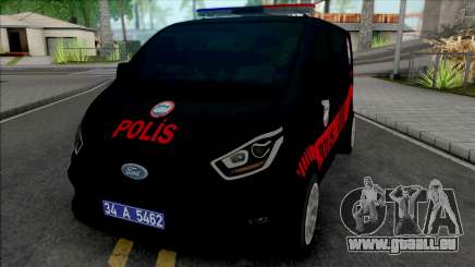 Ford Transit 2018 Police Dolphin Force pour GTA San Andreas