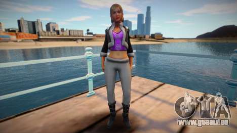 Girl Saints Row 3 style für GTA San Andreas