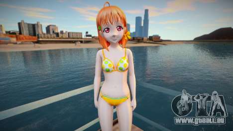Chika Takami - Love Live Sunshine - Bikini für GTA San Andreas