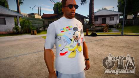 New T-Shirt - tshirtlocgrey pour GTA San Andreas