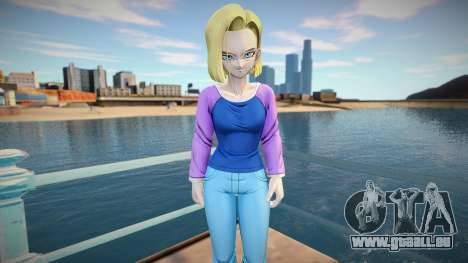 Android 18 skin pour GTA San Andreas