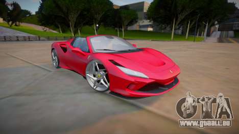 Ferrari F8 Spider 2021 (good model) pour GTA San Andreas