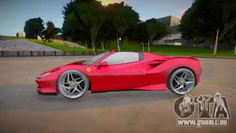 Ferrari F8 Spider 2021 (good model) für GTA San Andreas