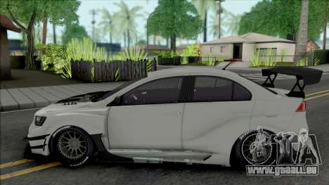 Mitsubishi Lancer Evolution X (SA Lights) für GTA San Andreas