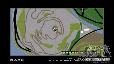 Der Vorsprung (neue Textur) für GTA San Andreas
