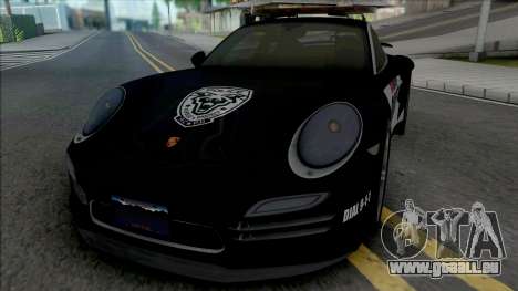 Porsche 911 Turbo 2014 Police pour GTA San Andreas