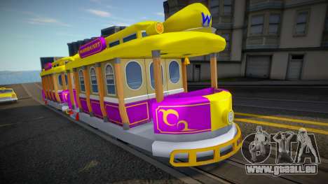 Mario Kart 8 Tram W für GTA San Andreas