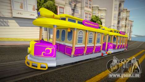 Mario Kart 8 Tram W für GTA San Andreas