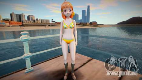 Chika Takami - Love Live Sunshine - Bikini für GTA San Andreas