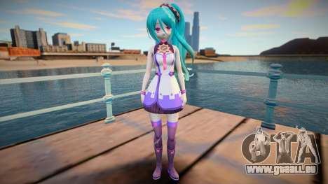 Neptunia Virtual Stars GTA SA skin v2 für GTA San Andreas
