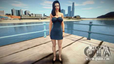 Excella (Seductive Dress) from Resident Evil 5 pour GTA San Andreas