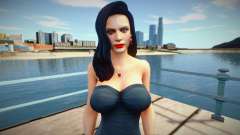 Excella (Seductive Dress) from Resident Evil 5 für GTA San Andreas