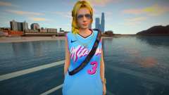 DOA Helena Douglas Fashion Casual V3 Miami Heat für GTA San Andreas